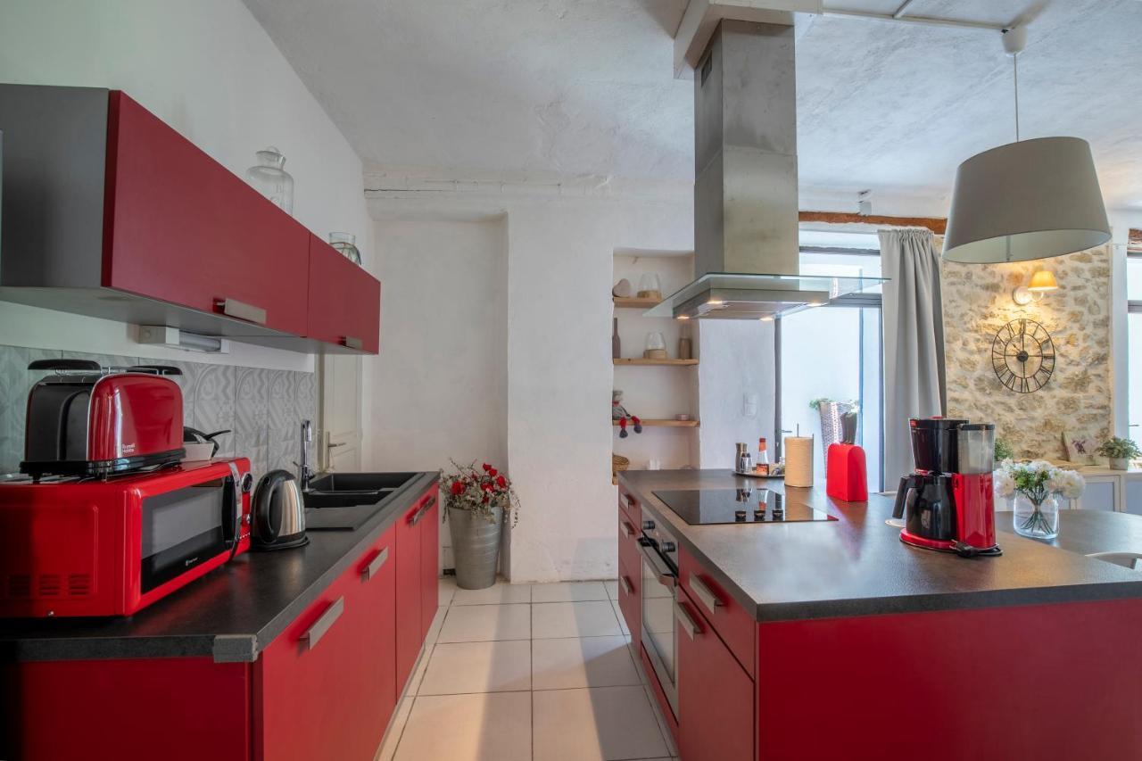 Portail Du Ventoux Central Luxe Jardin Linge Fourni Malaucène Esterno foto