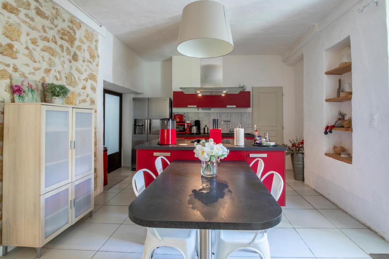 Portail Du Ventoux Central Luxe Jardin Linge Fourni Malaucène Esterno foto